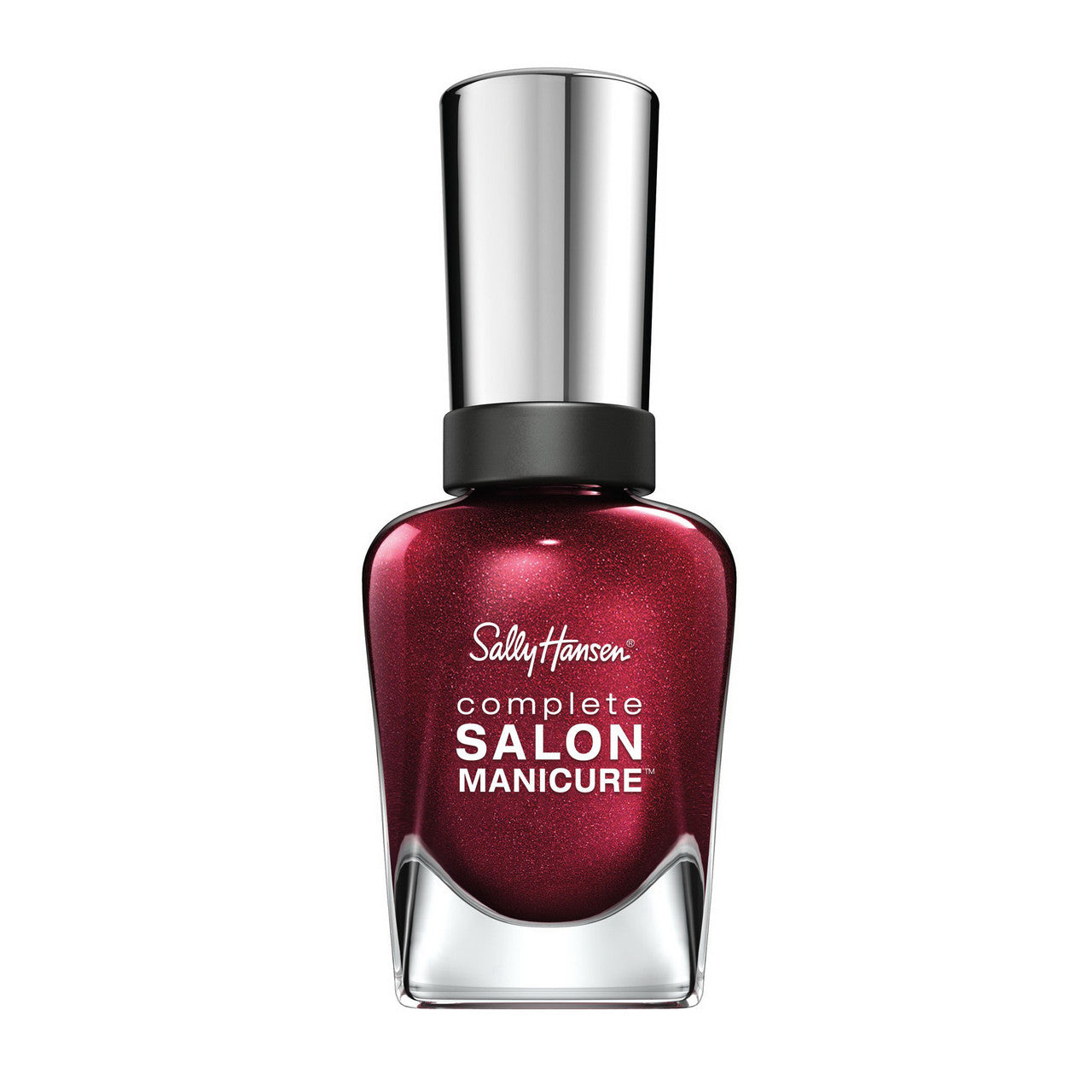 Sally Hansen Complete Salon Manicure Nail Polish, Wine Not, 0.5 Oz